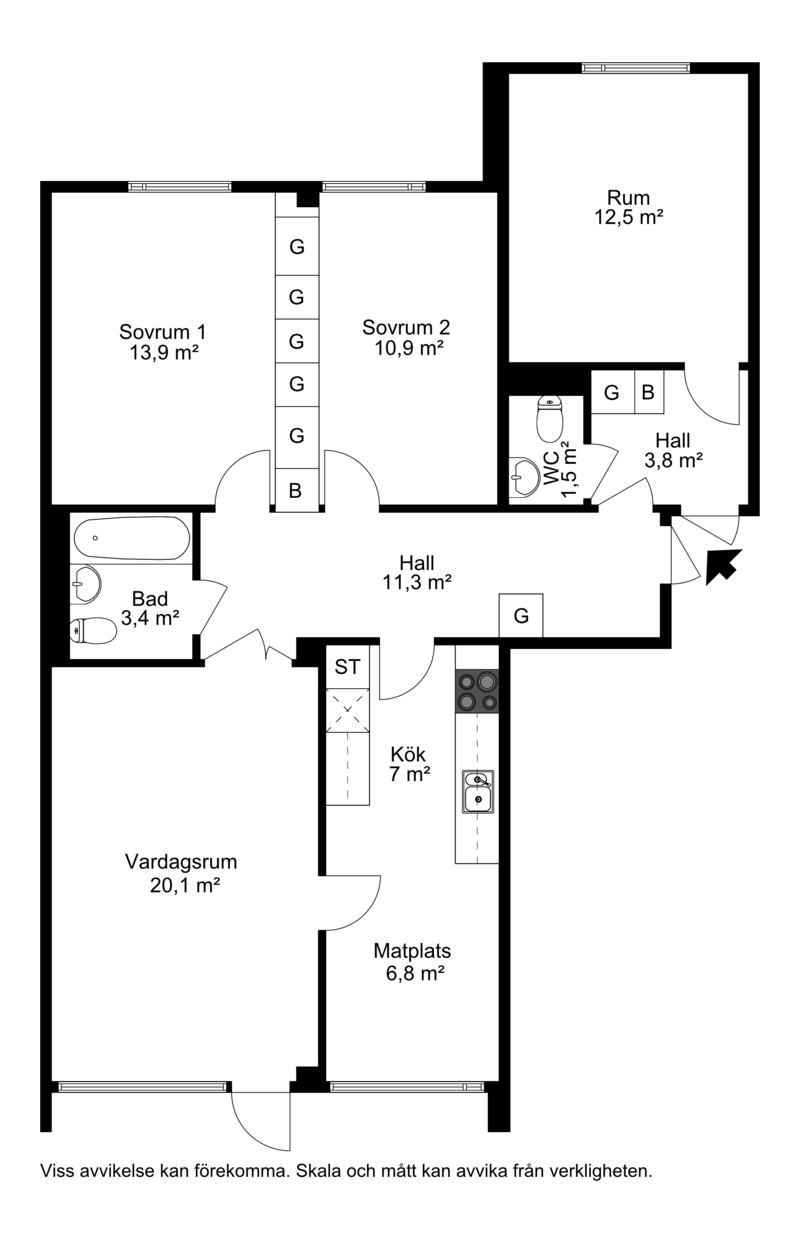 Malmvägen 10 B - Bostadsförmedlingen I Stockholm AB