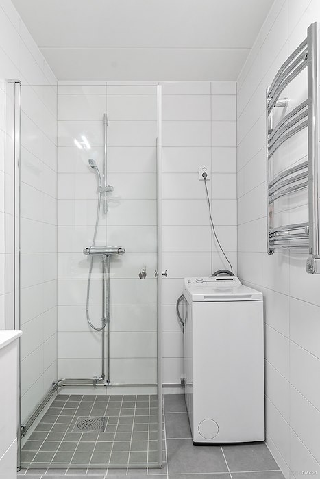Badrum toppmatad tvättmaskin