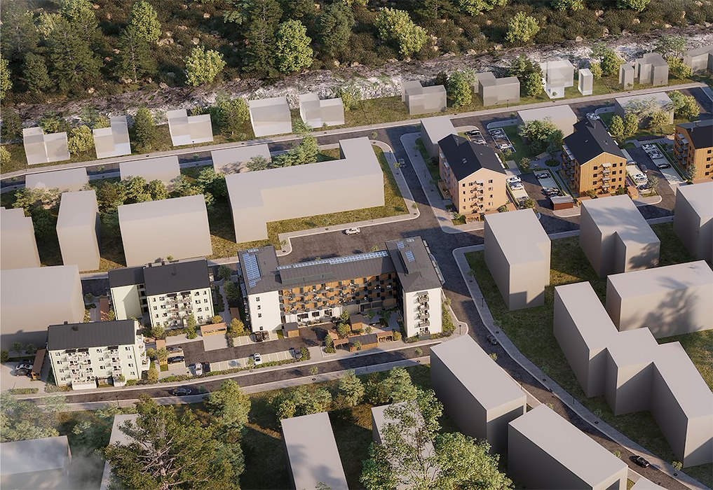 Brogårdsstaden_Torget_Överblick