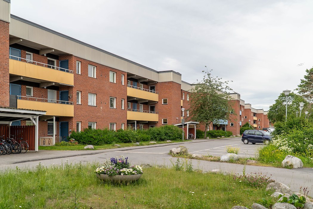 Nelsonstigen långa huset gatusidan 2