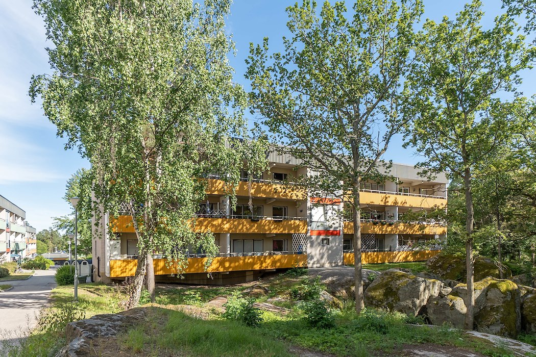 Markörstigen balkongsida