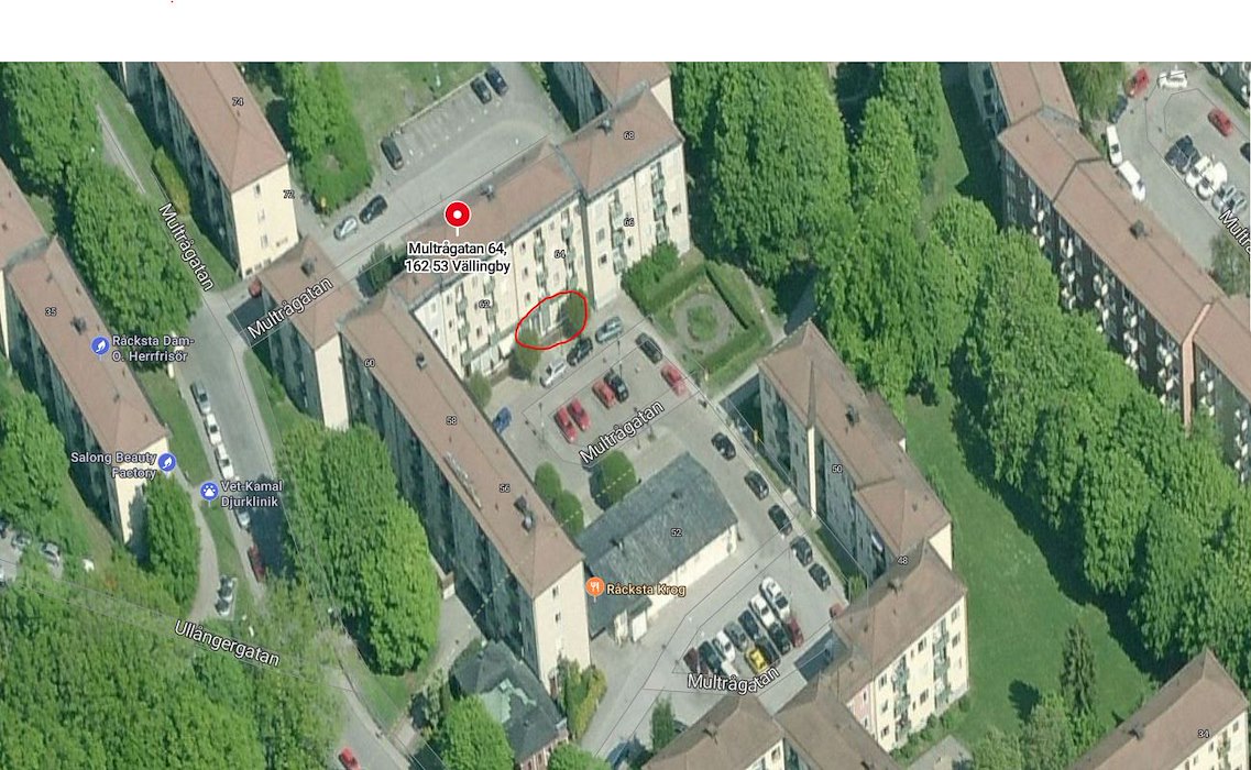 Läge för lägenheten