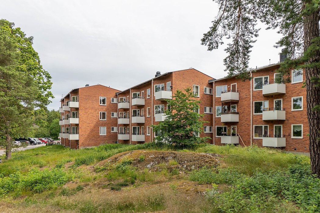 Hästskovägen balkongsida