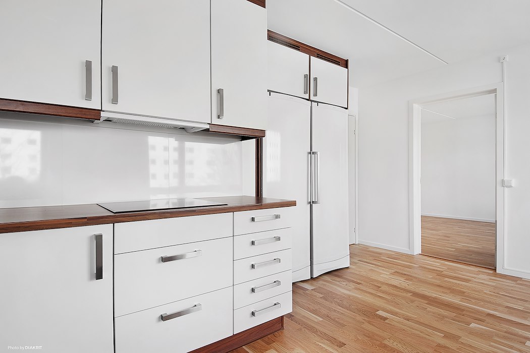 Kök valnöt detaljbild