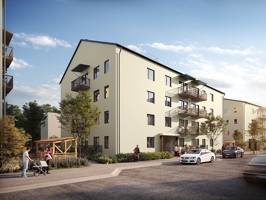 Hyreslägenhet på Sparres väg 20 i Bro